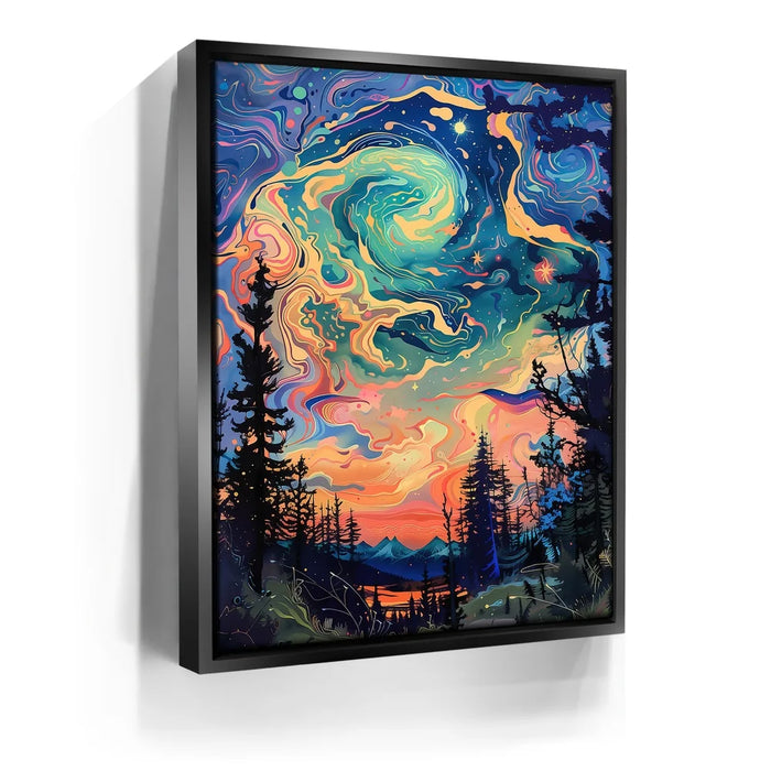 Featured image 5 for Swirly Aurora Sunset Fantasy