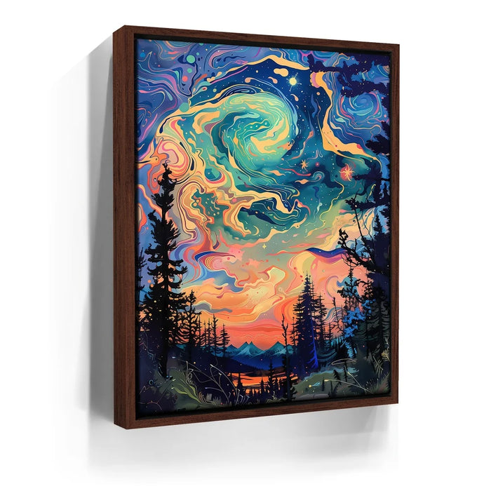 Featured image 10 for Swirly Aurora Sunset Fantasy
