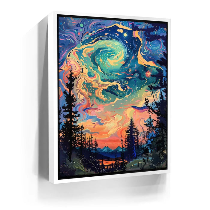 Featured image 6 for Swirly Aurora Sunset Fantasy