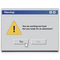 Featured image 1 for System Warning - Working Too Hard