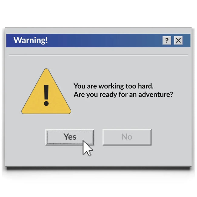 Featured image 1 for System Warning - Working Too Hard