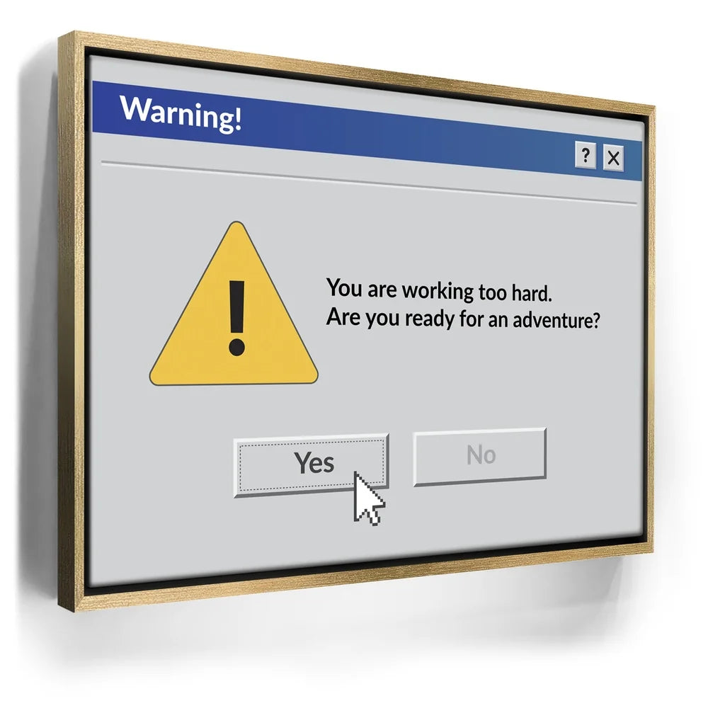 Featured image 7 for System Warning - Working Too Hard