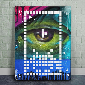 Tetris Invader Watchful Eye