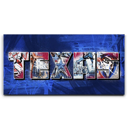 Texas Sign - Graffiti