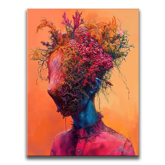 The Blooming Mind Posters, Prints, & Visual Artwork TheGoatWallArt PORTRAIT 18x24 0.75" STANDARD
