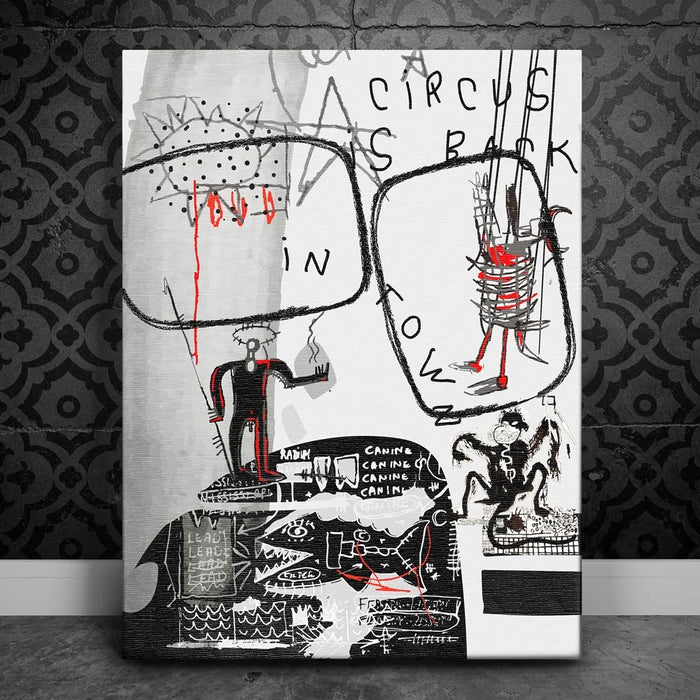 Featured image 1 for The Circus is Back In Town - Basquiat Style