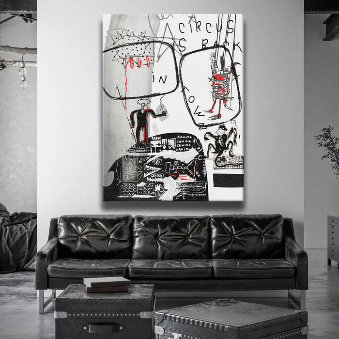 Featured image 2 for The Circus is Back In Town - Basquiat Style