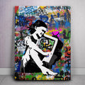 Featured image 1 for The End - Graffiti Banksy Mashup