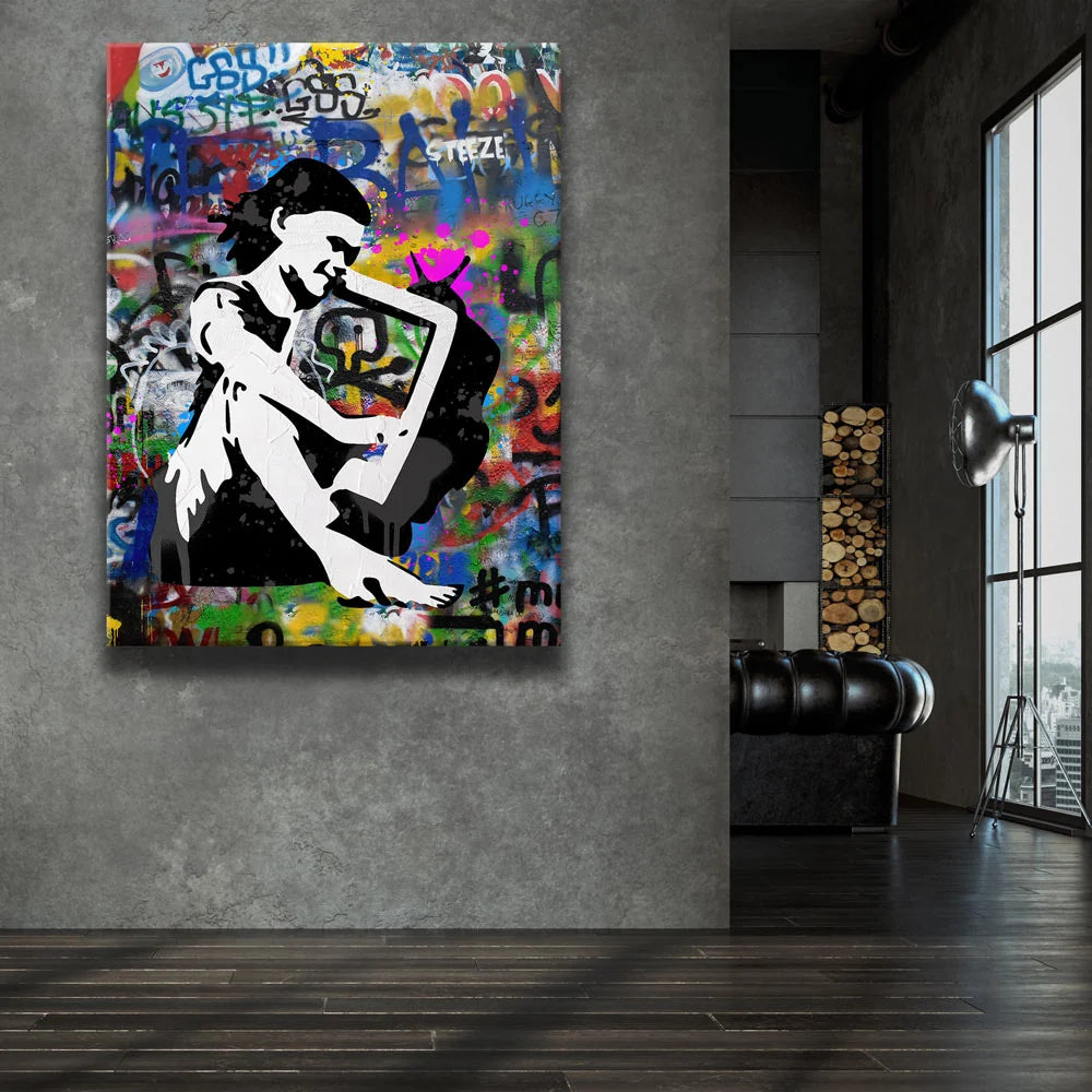 Featured image 2 for The End - Graffiti Banksy Mashup