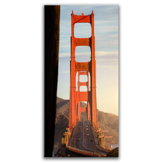 The Golden Gate Posters, Prints, & Visual Artwork TheGoatWallArt PORTRAIT - TALL 15x30 0.75" STANDARD