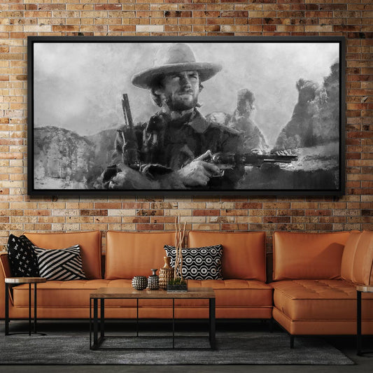 The Outlaw Canvas Set - Black & White