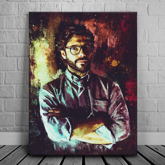 The Professor Posters, Prints, & Visual Artwork TheGoatWallArt PORTRAIT 18x24 0.75" STANDARD