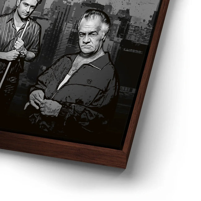 Featured image 14 for The Sopranos Canvas Set - Black & White