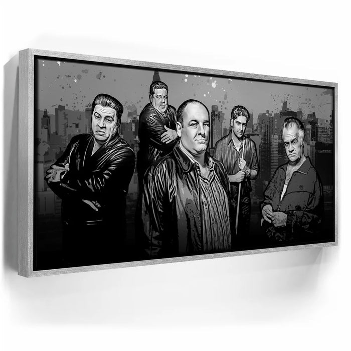 Featured image 8 for The Sopranos Canvas Set - Black & White