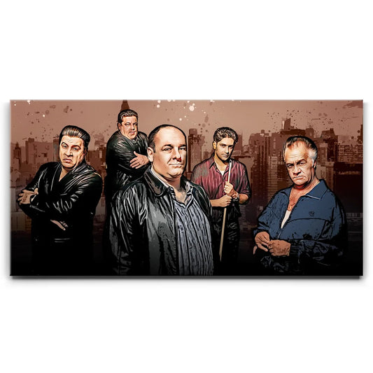 The Sopranos Canvas Set