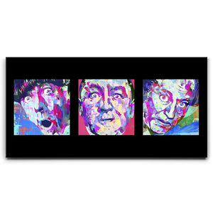 The Three Stooges Canvas Set