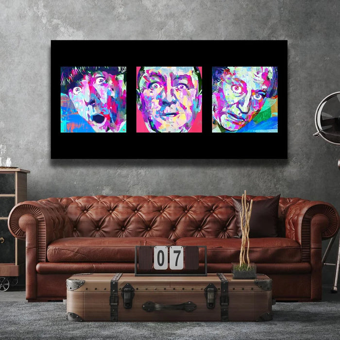 Featured image 2 for The Three Stooges Canvas Set