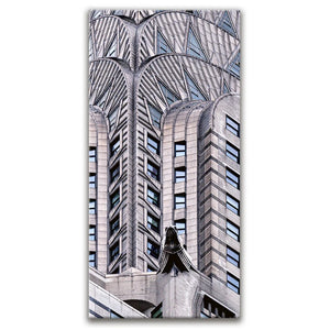 The Top Of Chrysler Building And Eagle Detail