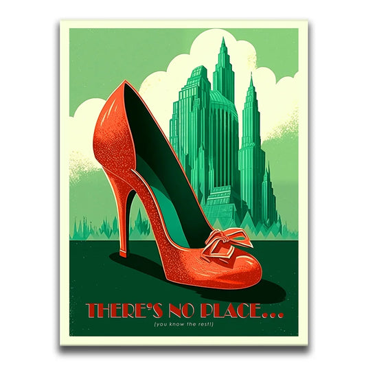 There's No Place Posters, Prints, & Visual Artwork TheGoatWallArt PORTRAIT 18x24 0.75" STANDARD