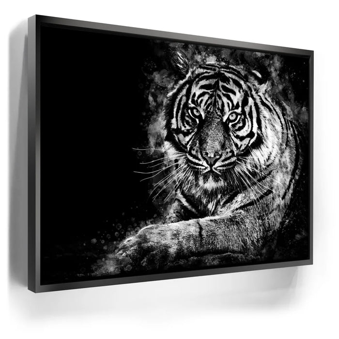 Featured image 5 for Tiger - Watercolor - Black and White