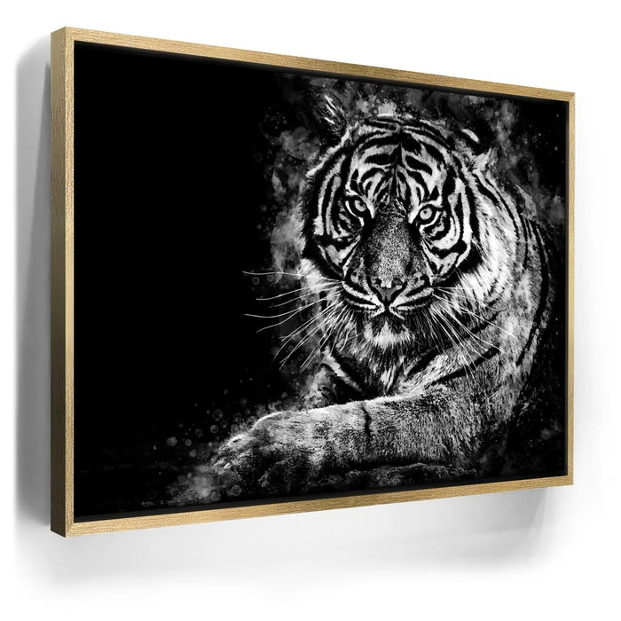 Featured image 7 for Tiger - Watercolor - Black and White