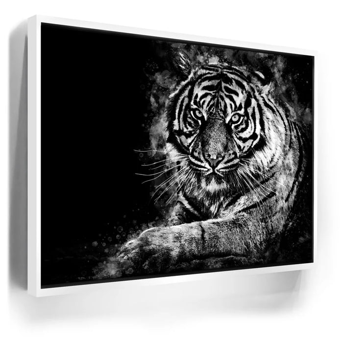 Featured image 6 for Tiger - Watercolor - Black and White