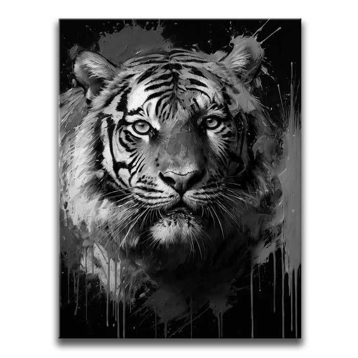 Featured image 1 for Tiger Splash - Black and White