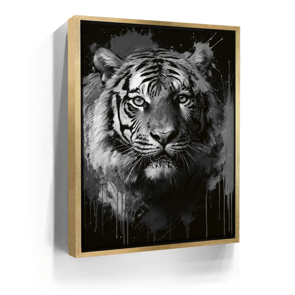 Featured image 7 for Tiger Splash - Black and White