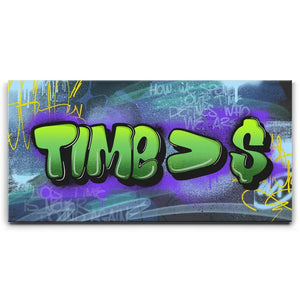 Time Is Priceless - Graffiti
