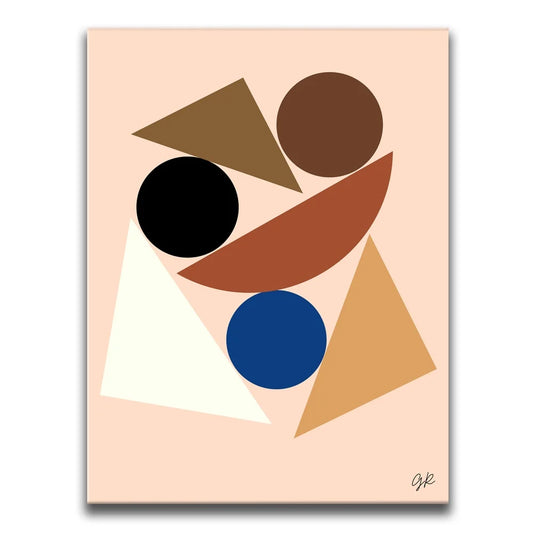 Time to Shine - Neutrals Edition Posters, Prints, & Visual Artwork TheGoatWallArt PORTRAIT 18x24 0.75" STANDARD