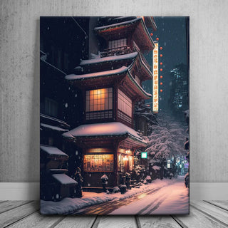 Tokyo - Snowy Night