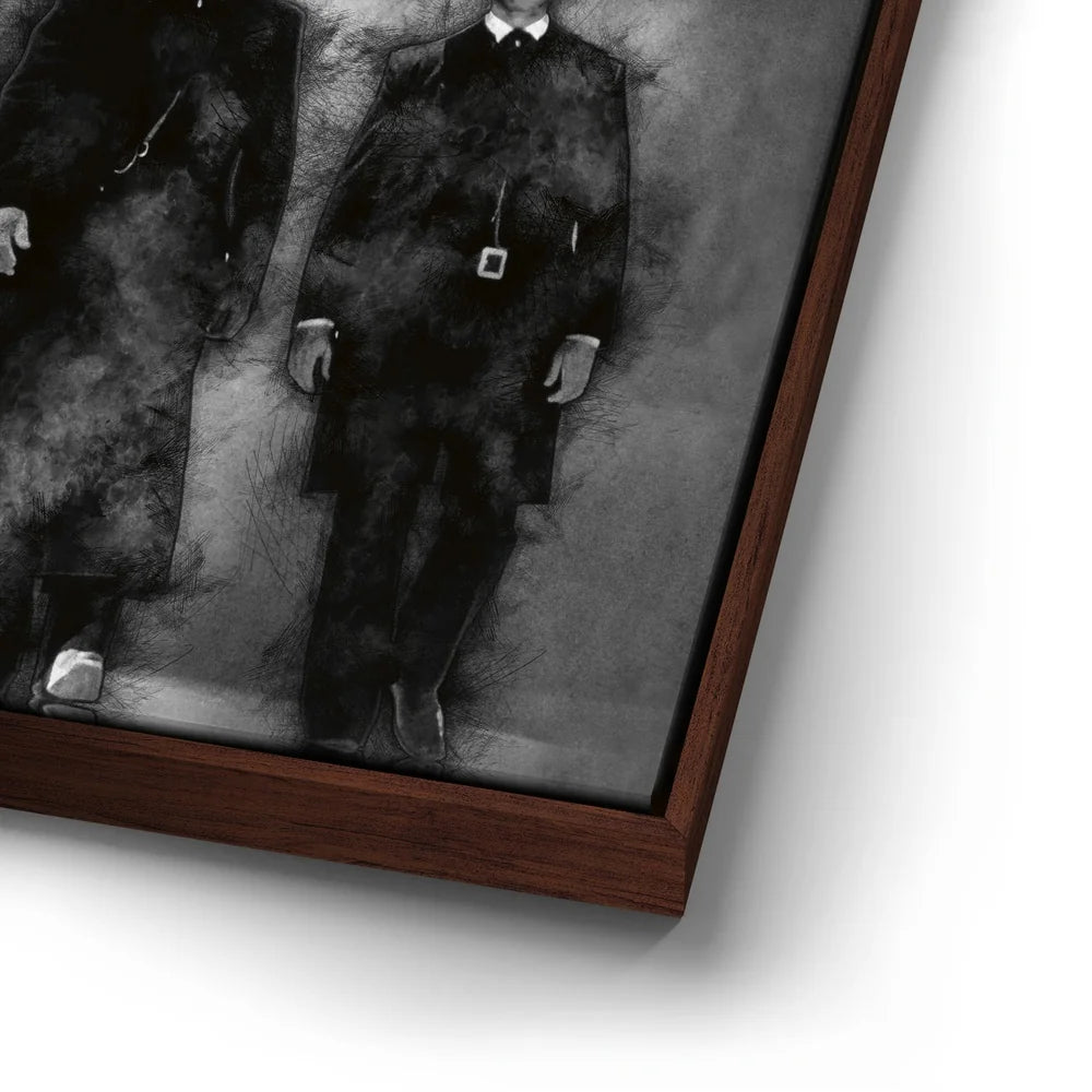 Featured image 14 for Tombstone Canvas Set - Black & White