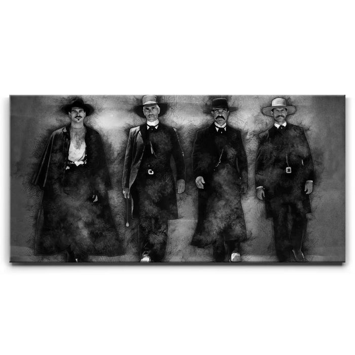 Featured image 1 for Tombstone Canvas Set - Black & White