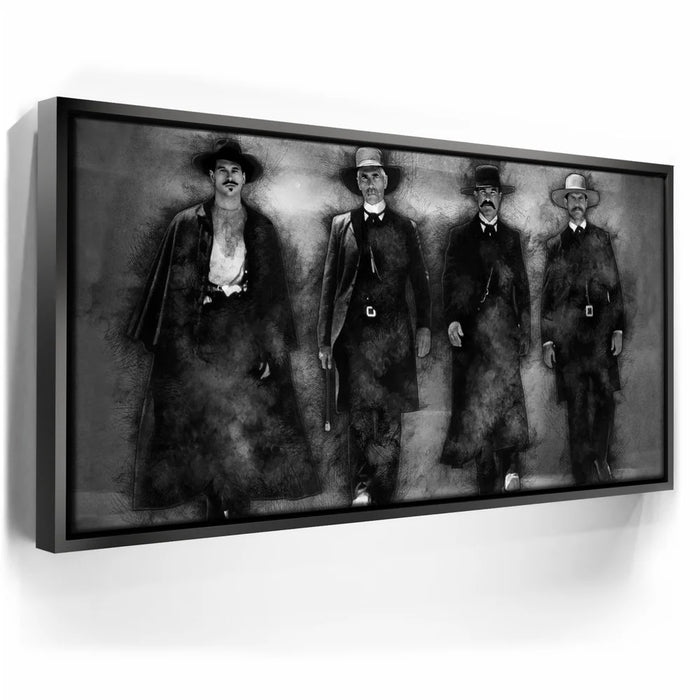 Featured image 5 for Tombstone Canvas Set - Black & White