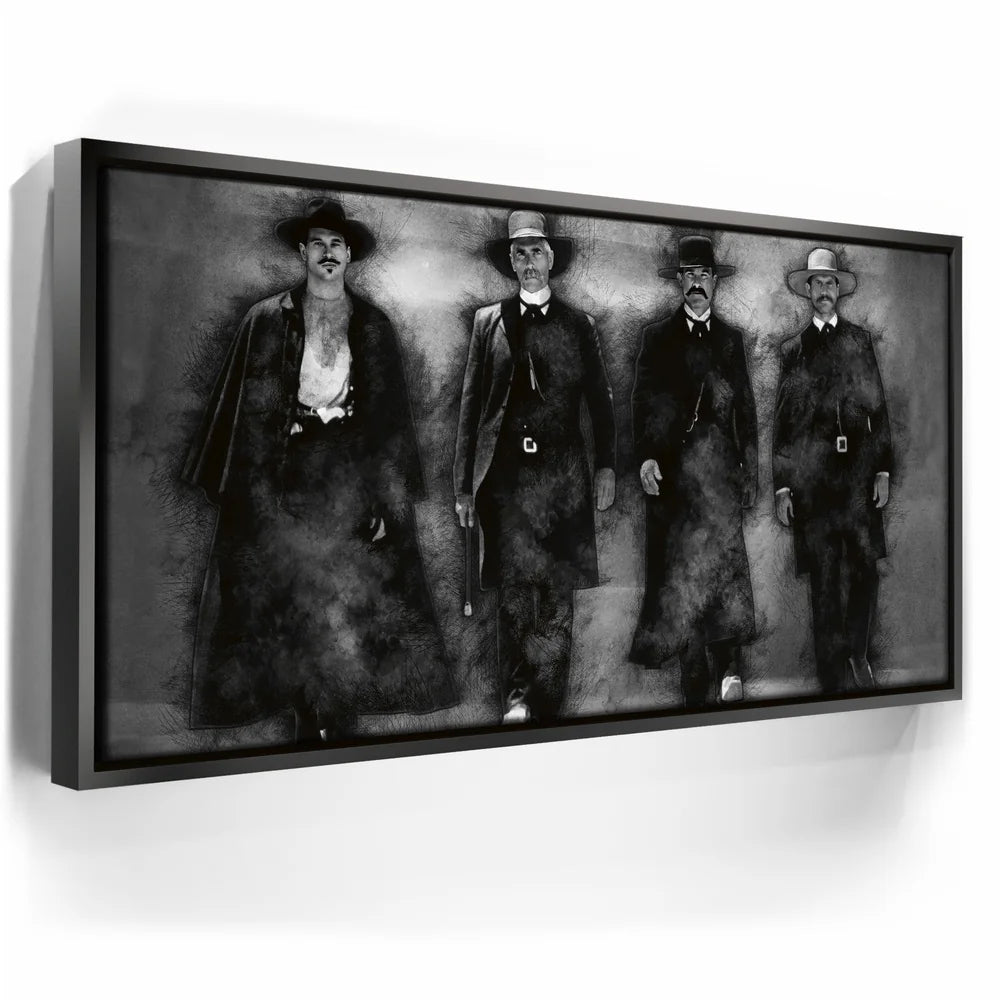 Featured image 5 for Tombstone Canvas Set - Black & White