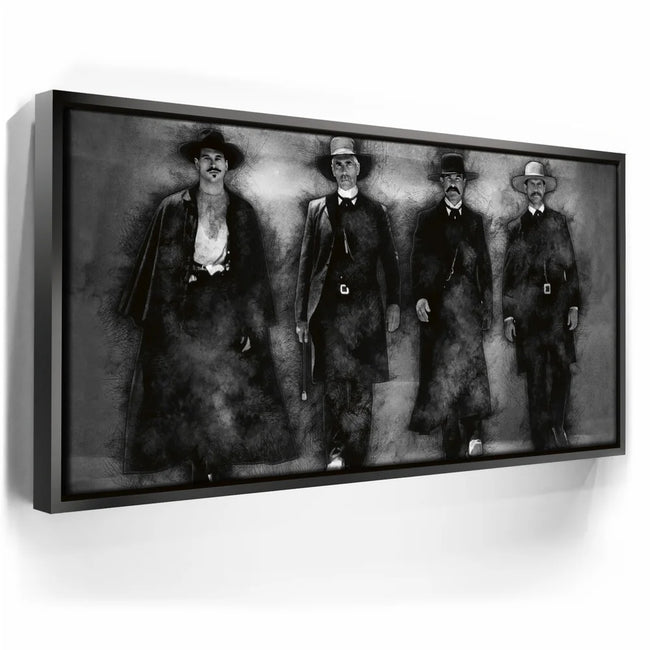 Featured image 5 for Tombstone Canvas Set - Black & White