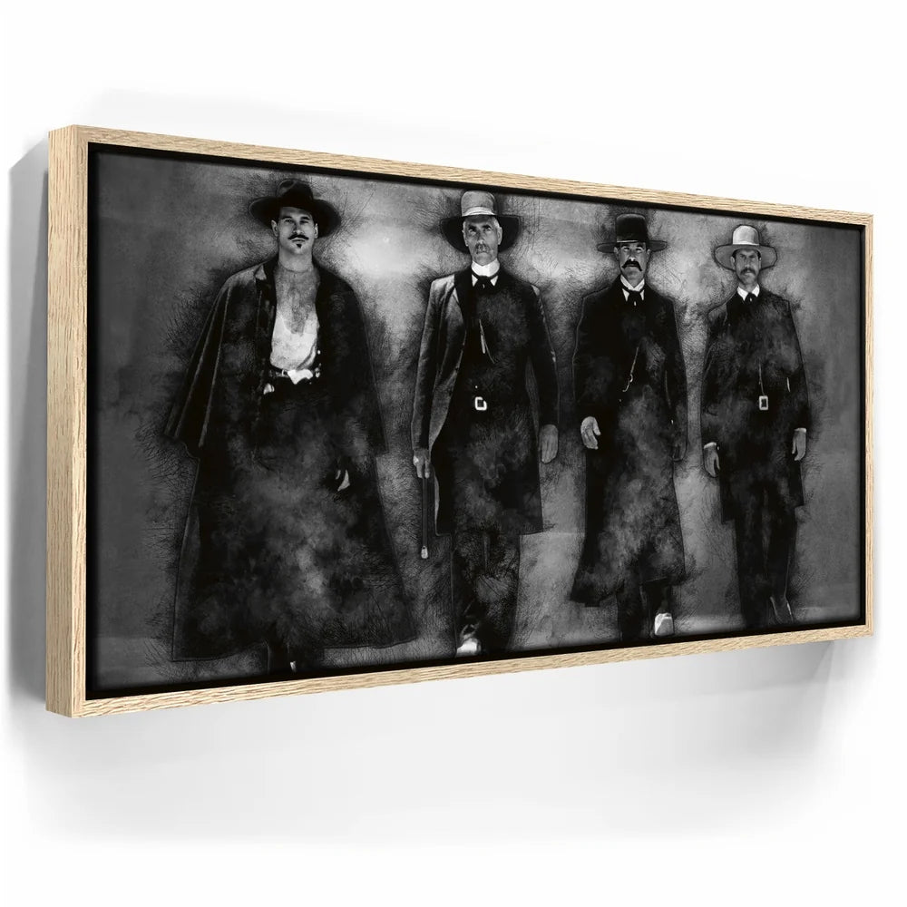Featured image 9 for Tombstone Canvas Set - Black & White