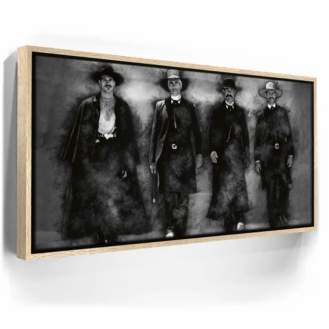 Featured image 9 for Tombstone Canvas Set - Black & White