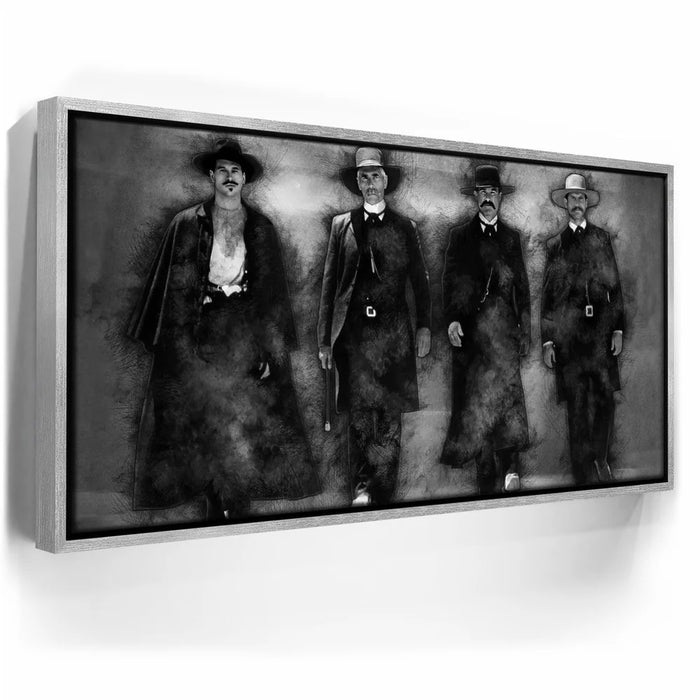 Featured image 8 for Tombstone Canvas Set - Black & White