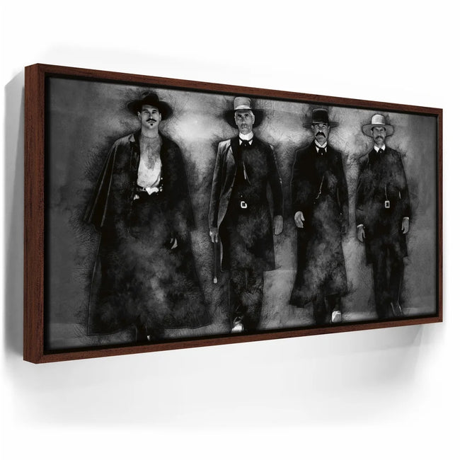 Featured image 10 for Tombstone Canvas Set - Black & White
