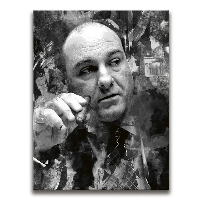 Featured image 1 for Tony Soprano Wall Art - Black and White