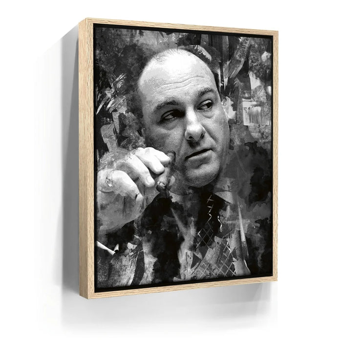 Featured image 9 for Tony Soprano Wall Art - Black and White