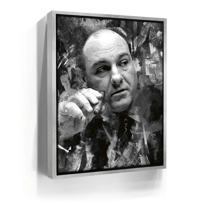 Featured image 8 for Tony Soprano Wall Art - Black and White