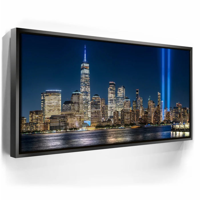 Featured image 5 for Tribute In Light And 1 World Trade Center Panorama