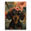 Featured image 1 for Tropical Dachshund Paradise