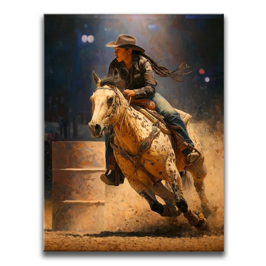 Turn & Burn Posters, Prints, & Visual Artwork TheGoatWallArt PORTRAIT 18x24 0.75" STANDARD