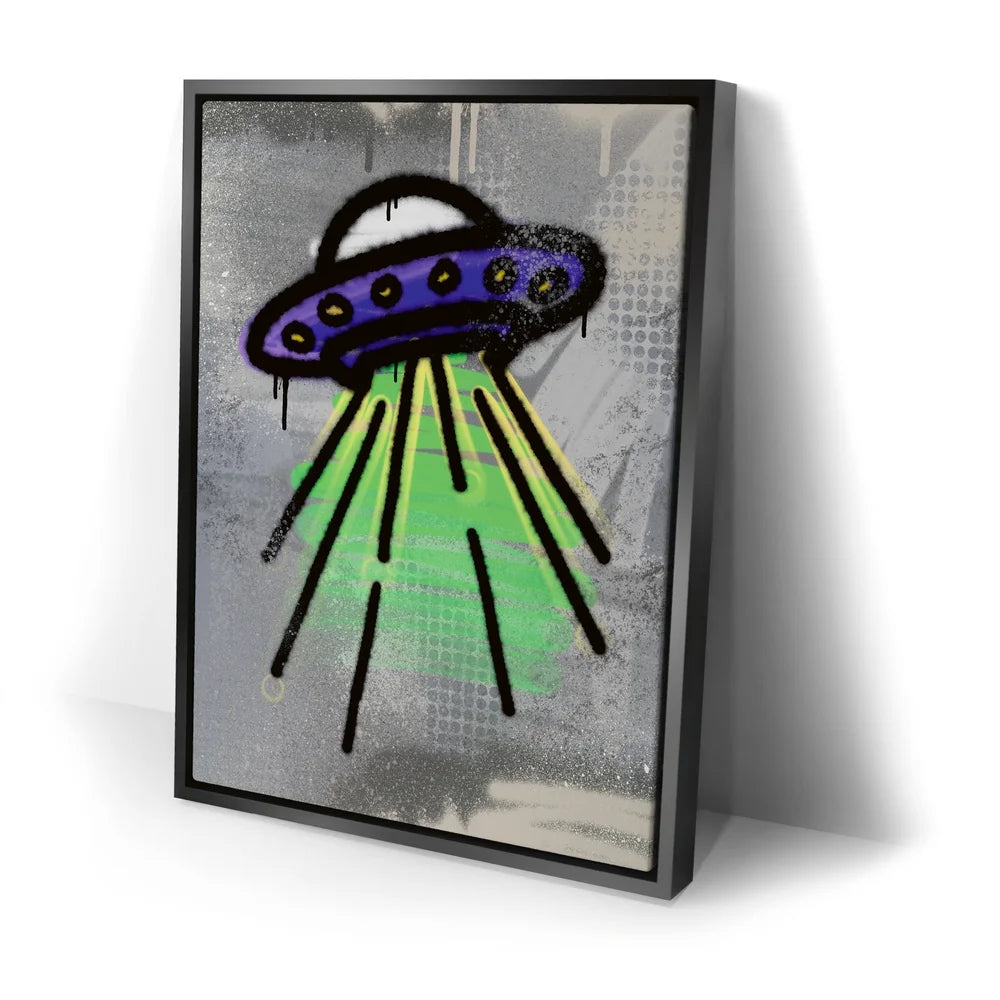 Featured image 2 for UFO - Green Beam - Graffiti