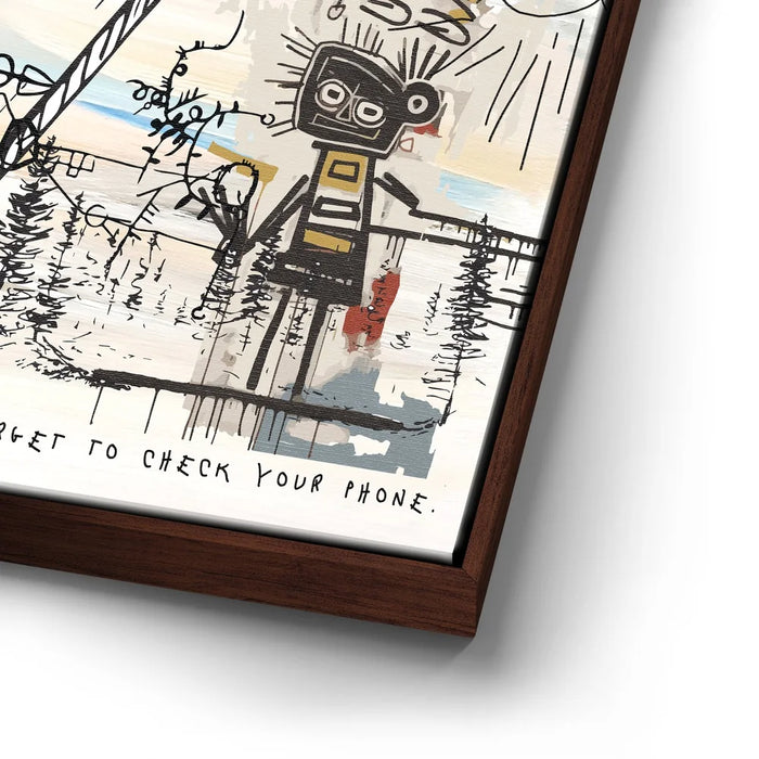 Featured image 14 for Unplug - Basquiat Inspired