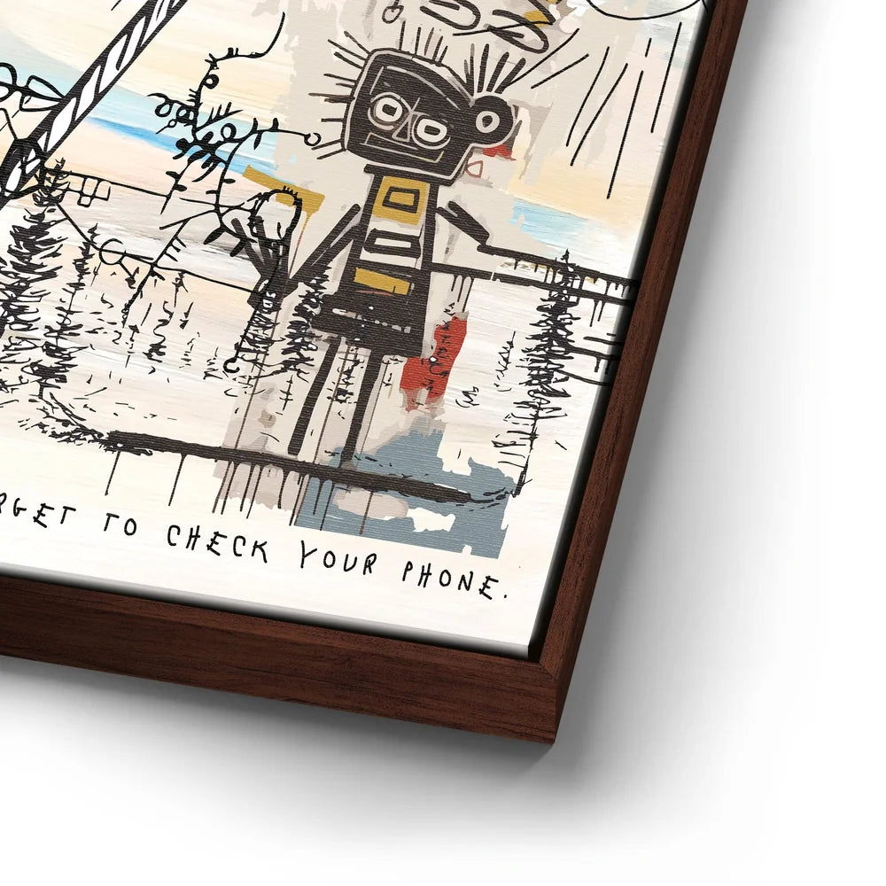 Featured image 14 for Unplug - Basquiat Inspired