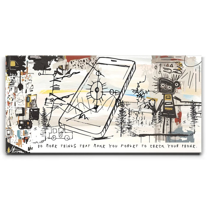 Featured image 1 for Unplug - Basquiat Inspired